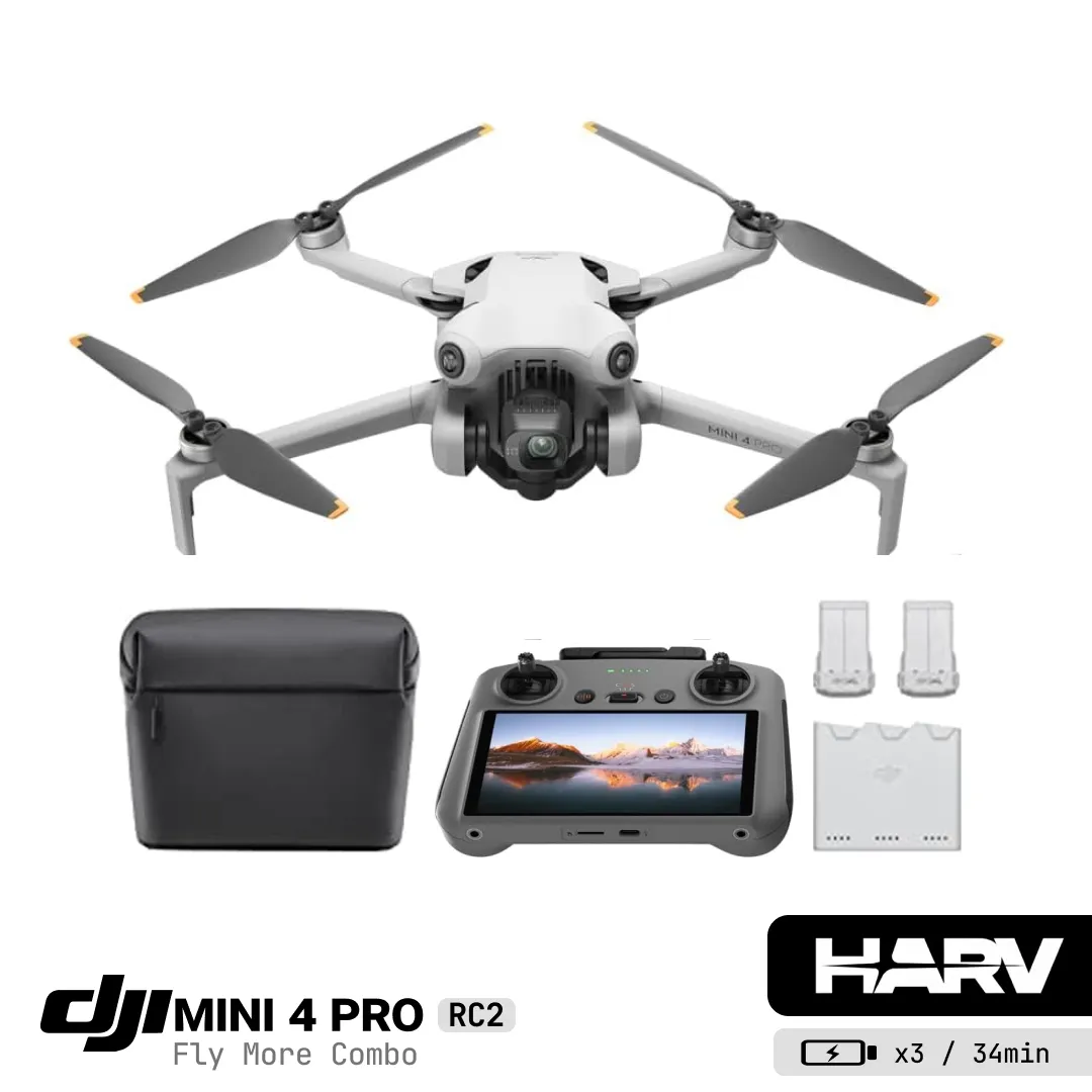 DJI Mini 4 Pro Fly More Combo (DJI RC 2)