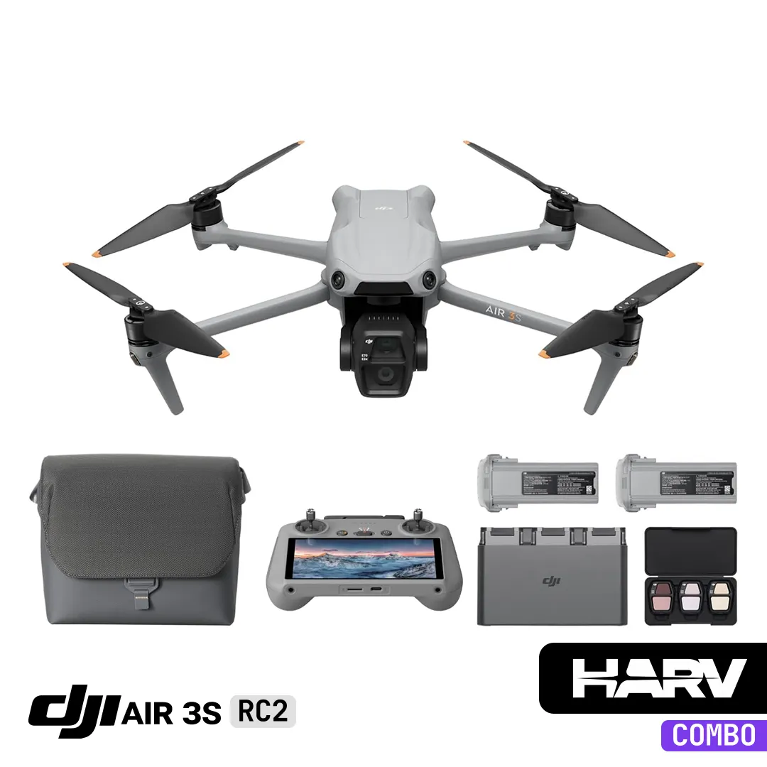 Dron DJI Air 3S RC2 Fly More Combo