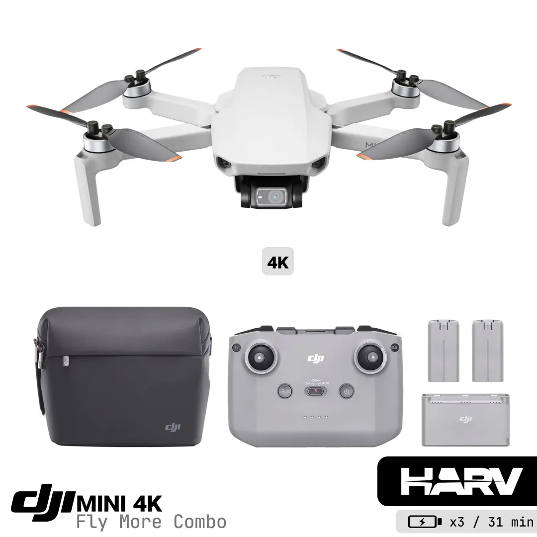 Dron DJI Mini 4K N1 Fly More Combo